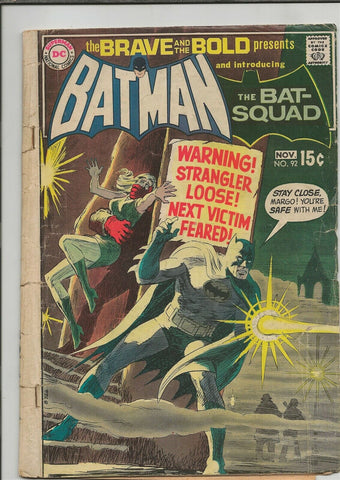 Brave and the Bold #92 ORIGINAL Vintage 1970 DC Comics Bat Squad