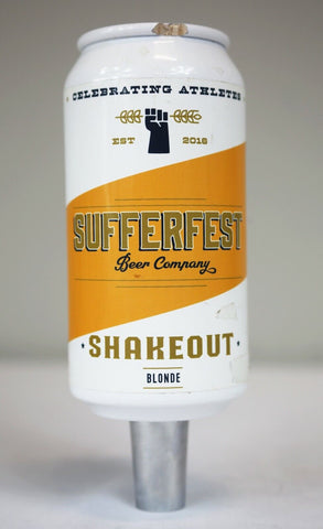 ORIGINAL Vintage Sufferfest Shakeout Blonde Beer Tap Handle