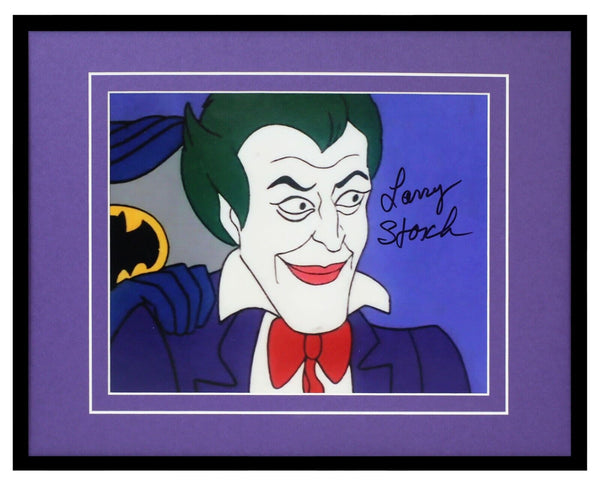 Larry Storch Signed Framed 11x14 Photo Display AW Batman The Joker