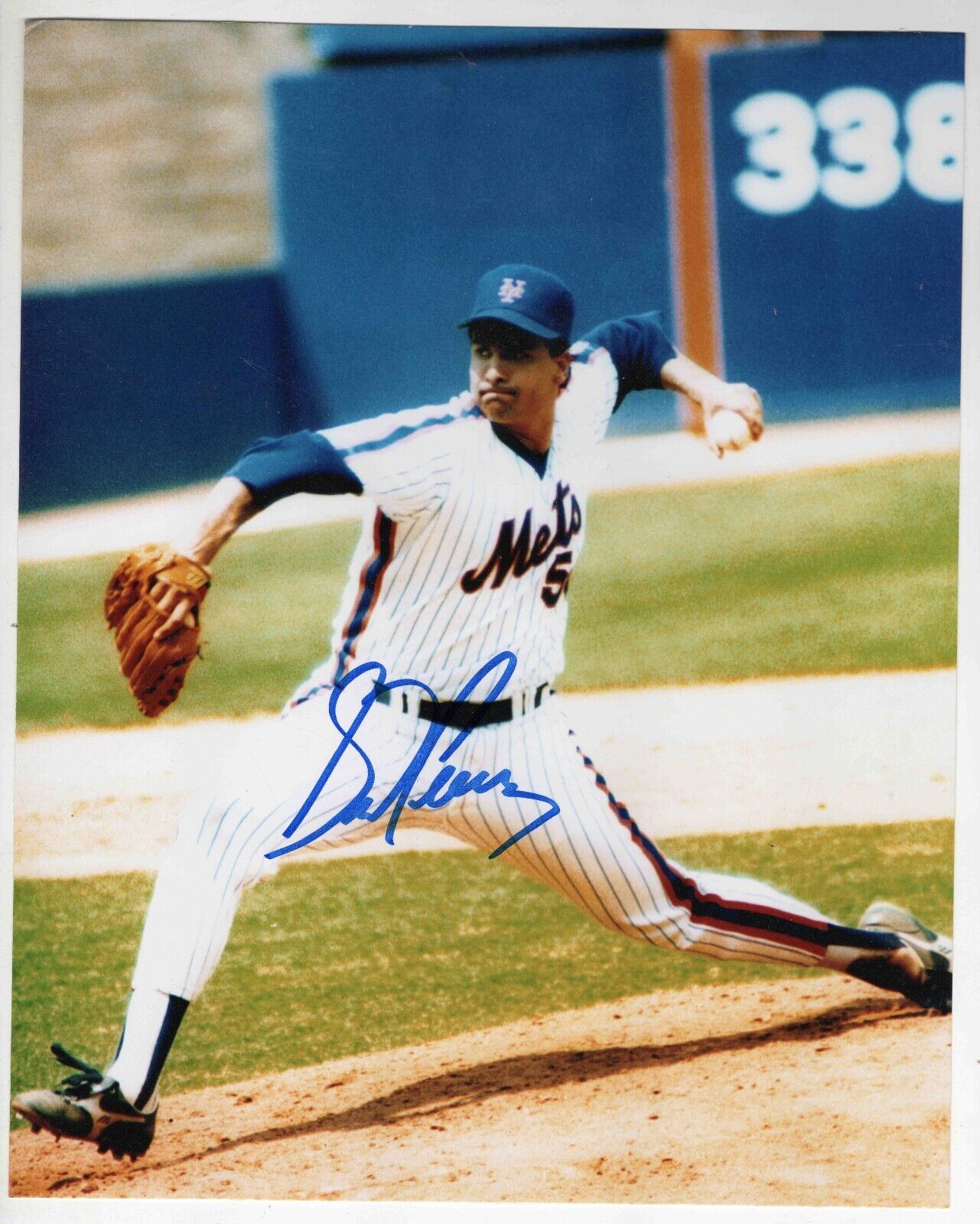 Sid Fernandez Signed 8x10 Photo Mets