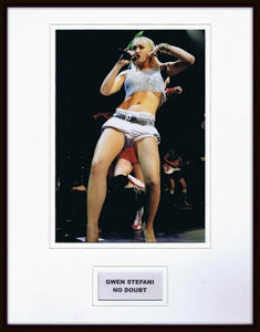 Gwen Stefani No Doubt in concert Framed 11x14 Photo Display 