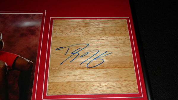 Dwight Howard Signed Framed 12x18 Floorboard & Photo Display Rockets