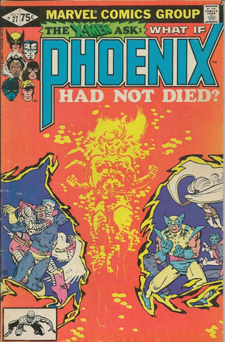 What If #27 ORIGINAL Vintage 1981 Marvel Comics Phoenix X-Men