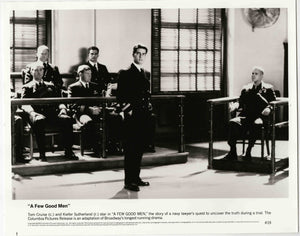 VINTAGE 1992 A Few Good Men 8x10 Press Photo Tom Cruise Kiefer Sutherland