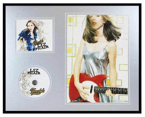 Liz Phair Framed 16x20 Funstyle CD & Photo Display