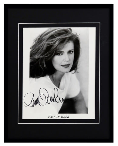 Pam Dawber Signed Framed 11x14 Photo Display JSA Mork and Mindy