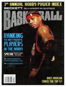 Mar 2006 Beckett Basketball Magazine #188 Allen Iverson