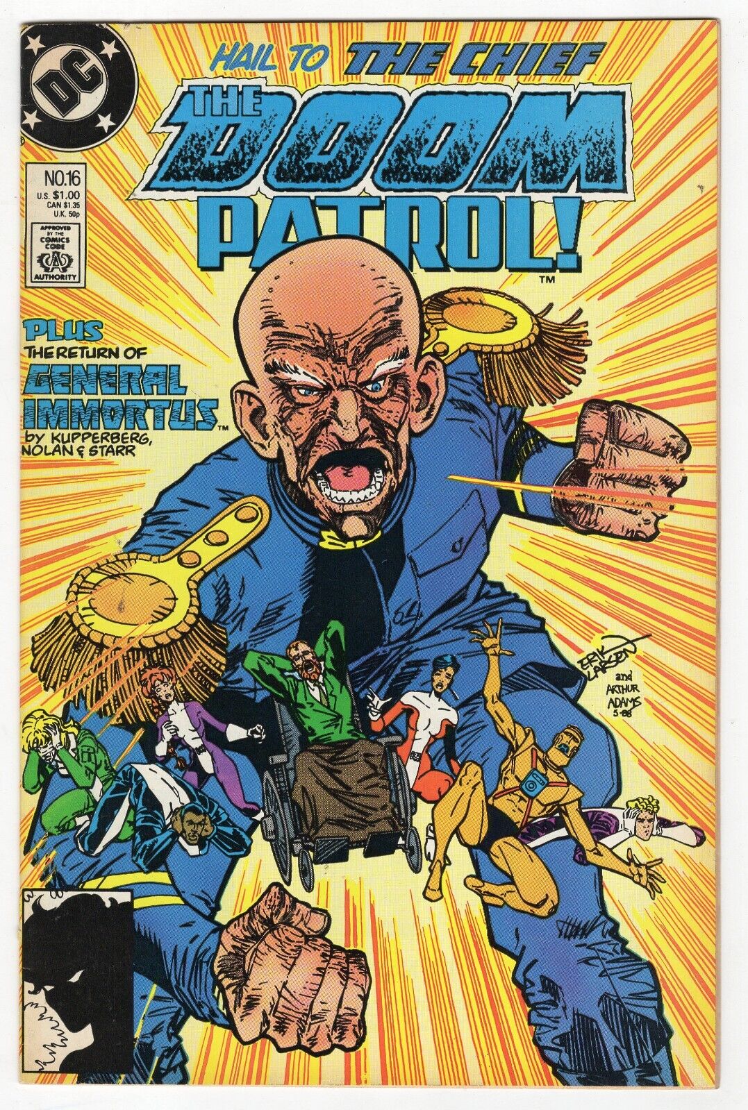 Doom Patrol #16 VINTAGE 1989 DC Comics