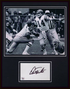 Dan Fouts Signed Framed 11x14 Photo Display Chargers Oregon