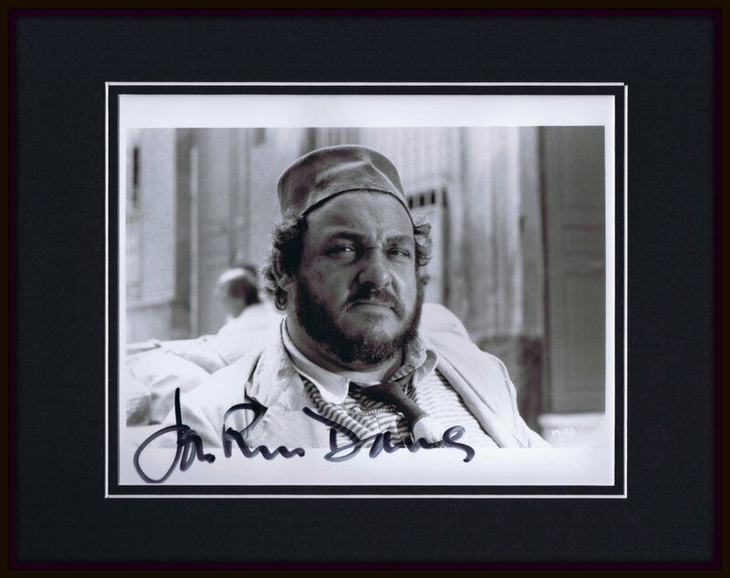 John Rhys Davies Signed Framed 11x14 Photo Display Indiana Jones Lord of the Rin