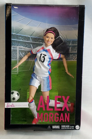 NEW SEALED Mattel Barbie Alex Morgan Soccer Figure Doll