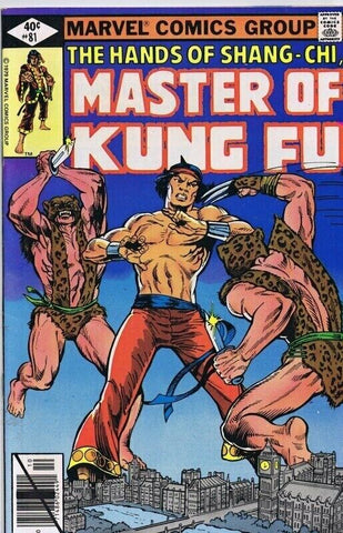 Master of Kung Fu #81 ORIGINAL Vintage 1979 Marvel Comics Shang Chi