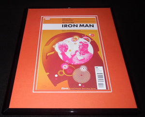 Iron Man Stark Disassembled #20 Framed 11x14 Repro Cover Display