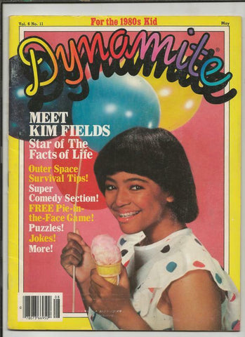 ORIGINAL Vintage 1983 Dynamite Magazine #108 Kim Fields Facts of Life Tootie