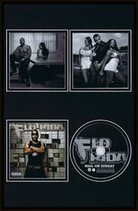 Flo Rida Framed 11x17 Photo & CD Display Mail on Sunday