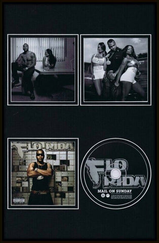 Flo Rida Framed 11x17 Photo & CD Display Mail on Sunday