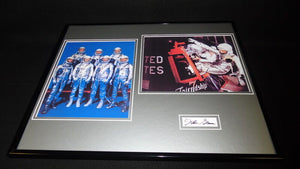 John Glenn Signed Framed 16x20 Photo Display JSA NASA