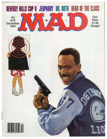 ORIGINAL Vintage 1987 Mad Magazine #275 Beverly Hills Cop Jeopardy Head of Class