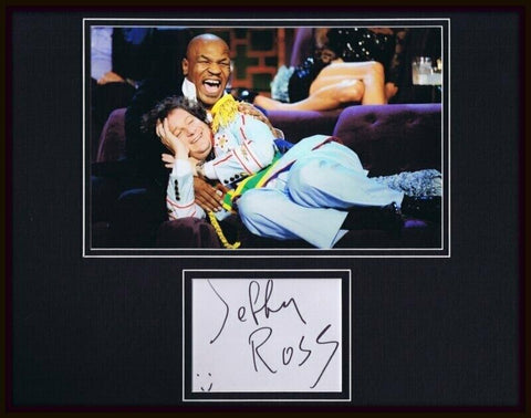 Jeffrey Ross Signed Framed 11x14 Photo Display AW Charlie Sheen Roast Mike Tyson