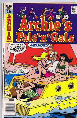 Archie Pals 'n' Gals #127 ORIGINAL Vintage 1978 Archie Comics GGA Double Bikini