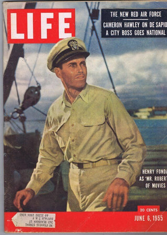 ORIGINAL Vintage June 6 1955 Life Magazine Henry Fonda