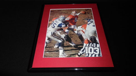 Steve Young Framed 11x14 Photo Display 49ers vs Cowboys