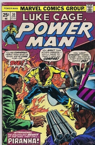 Luke Cage Power Man #30 ORIGINAL Vintage 1976 Marvel Comics 