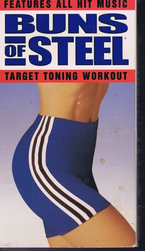 Buns of Steel VINTAGE VHS Cassette  