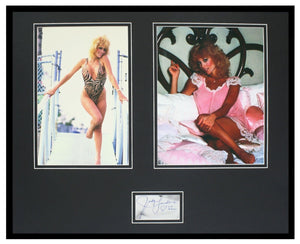 Judy Landers Signed Framed 16x20 Photo Set