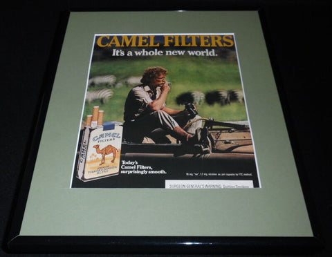 1985 Camel Filters Cigarettes Framed 11x14 ORIGINAL Advertisement