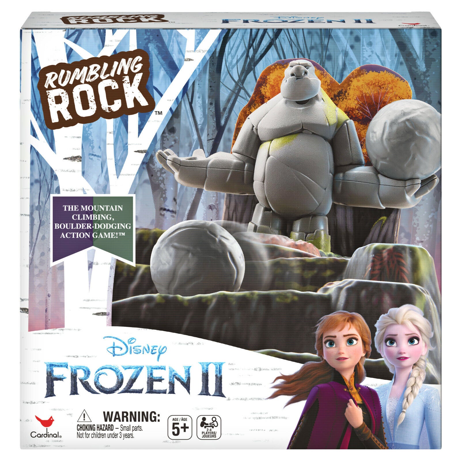 NEW SEALED 2019 Cardinal Disney Frozen II Rumbling Rock Board Game