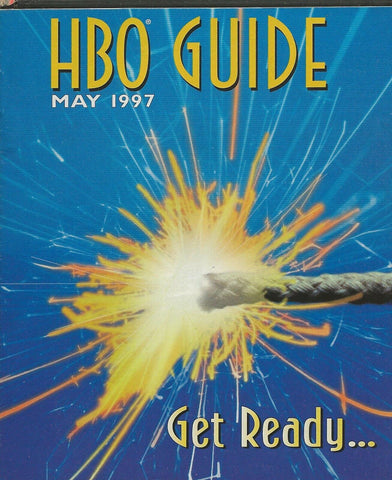 ORIGINAL Vintage May 1997 HBO Guide Magazine Independence Day