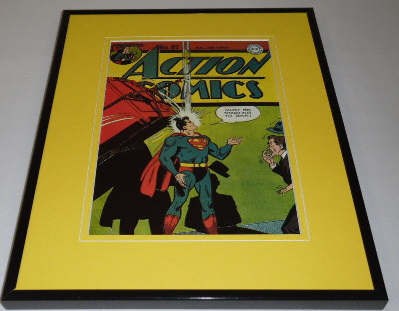 Action Comics #87 Framed 11x14 Repro Cover Display Superman 