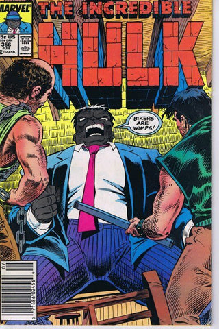 Incredible Hulk #356 ORIGINAL Vintage 1989 Marvel Comics Glorian