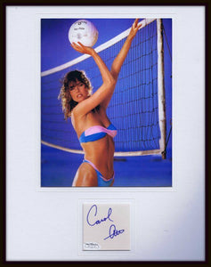 Carol Alt Signed Framed 11x14 Photo Display JSA