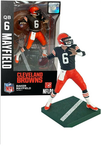 NEW SEALED 2022 Imports Dragon Browns Baker Mayfield Action Figure Statue