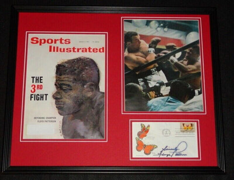 Floyd Patterson Signed Framed 1961 Sports Illustrated Cover & Photo Set 