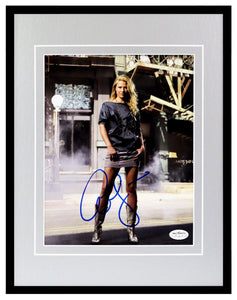 Ali Larter Signed Framed 11x14 Photo Display JSA Heroes Varsity Blues