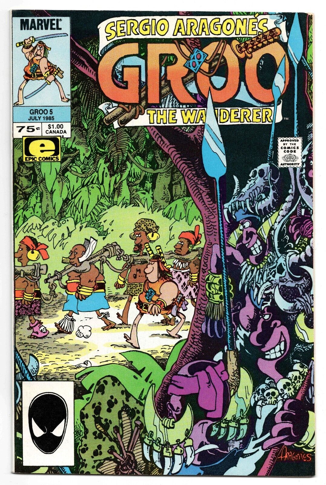 Groo the Wanderer #5 VINTAGE 1985 Marvel Comics