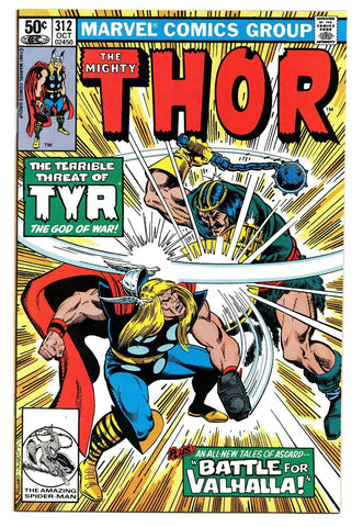 Thor #312 VINTAGE 1981 Marvel Comics Tyr