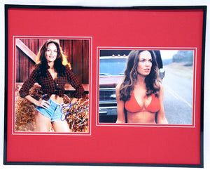 Catherine Bach  Signed Framed 16x20 Bikini Photo Set Dukes of Hazzard Daisy