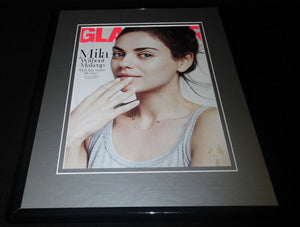 Mila Kunis Framed 11x14 ORIGINAL 2016 Glamour Magazine Cover Family Guy Meg