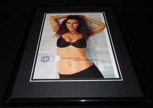 Shania Twain 2003 Framed 11x14 Lingerie Bra Photo Display