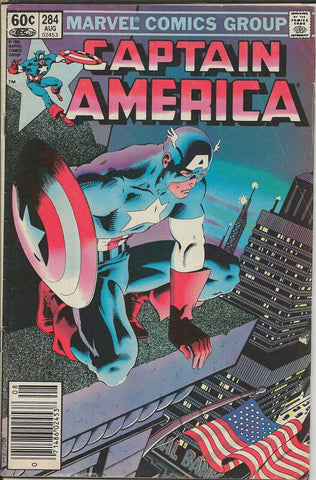 Captain America #284 ORIGINAL Vintage 1983 Marvel Comics 