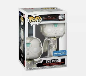 NEW SEALED Funko Pop Figure Wandavision Glow in the Dark Vision Walmart Exclus