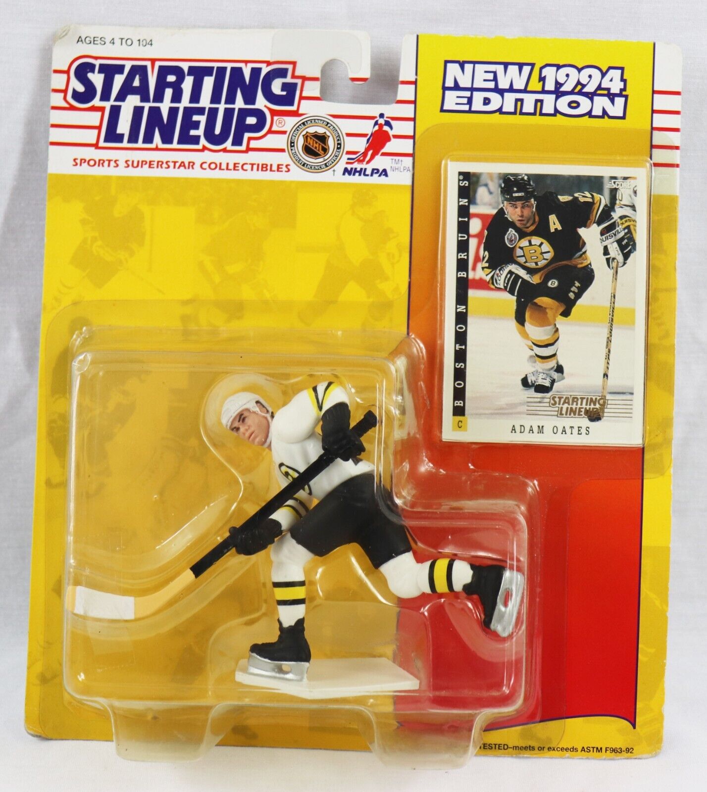 VINTAGE 1994 Starting Lineup SLU Action Figure Adam Oates Bruins