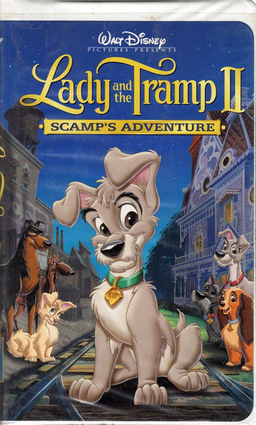 Lady and the Tramp II VINTAGE VHS Cassette Clamshell Disney