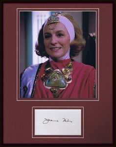 Joanna Miles Signed Framed 11x14 Photo Display Star Trek