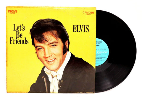 VINTAGE 1970 Elvis Presley Let's Be Friends LP Record Album CAS-2408