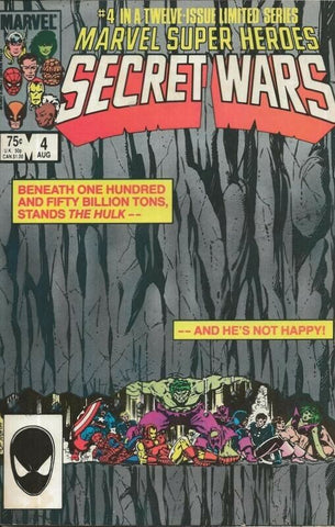 Secret Wars #4 ORIGINAL Vintage 1983 Marvel Comics 